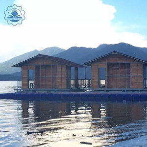 Pontoon house cube floating docks pontoon for sale