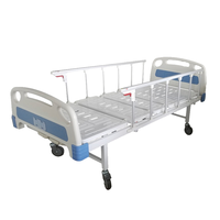 Lit d'hôpital manuel deux fonctions, fabricant chinois à bas prix, lit d'hôpital, KJT202