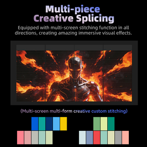 Portable LED <strong>Flying</strong> Magic Carpet <strong>Screen</strong> Easy Install Display Enhanced with Drone Visual Effects for Touring Shows - Product Image 4