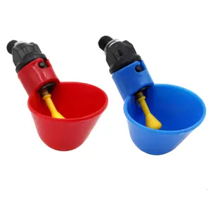 Bebedor de água automático de plástico para aves, pombos, frango, pato, codorna, pássaros, tigela para venda