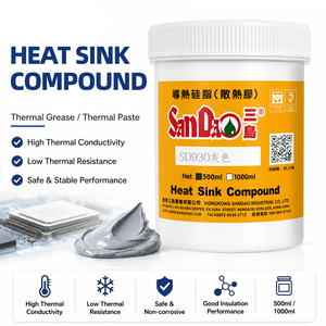 Pâte thermique haute température 3.0W/mK, composé de silicone pour dissipateur thermique pour CPU, GPU, LED, IGBT, électronique, isolation - Product Image 2