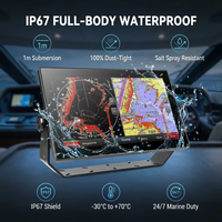 Monitor Marino de 15.6'', 18.5'' y 21.5'', Pantalla Táctil Capacitiva Impermeable IP67, 1500 Nits, para Exteriores, para Barcos de Pesca