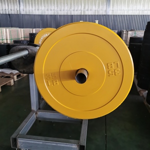 <span class=keywords><strong>Discos</strong></span> de <span class=keywords><strong>Pesas</strong></span> Bumper de Goma de Colores <span class=keywords><strong>para</strong></span> Gimnasio y Levantamiento de <span class=keywords><strong>Pesas</strong></span> - Product Image 5