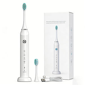 Brosse à dents sonique de luxe pour adultes 40200 VPM, station de charge magnétique, <span class=keywords><strong>4</strong></span> modes, étanche IPX7, autonomie de 30 jours, <span class=keywords><strong>2</strong></span> têtes de brosse, idéale pour les voyages - Product Image 1
