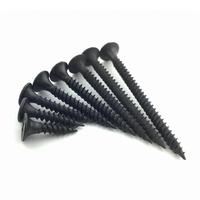 Vis à tête fraisée pour plaque de plâtre, vis à tête trompette autoperceuse Knauf Gypsum, vis à tête noire pour cloison sèche