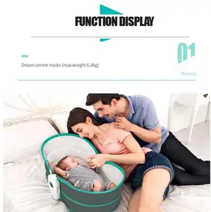 هزاز كهربائي متأرجح للأطفال حديثي الولادة ، أرجوحة 5 في 1 ، كرسي سرير أوتوماتيكي كهربائي