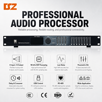 Kit de processeur audio pour microphone sans fil personnalisable DSZ DS-P480, sortie stéréo 30W pour événements scolaires et performances orales