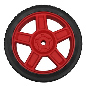 8-Inch <b>Plastic</b> Lawnmower <b>Wheels</b> With Bearings 8 X 1.75 Inch Agricultural Tractor Caster <b>Wheels</b> For Farm Machinery - Product Image 3