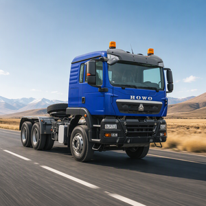Camion tracteur d'occasion SINOTRUK HOWO <span class=keywords><strong>TX</strong></span> 6x4, moteur diesel Euro2 400 CV, 10 pneus, tête de remorque pour charges lourdes, pour le marché africain - Product Image 1
