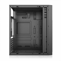Carcasa de ordenador de chapa metálica personalizada, carcasa exterior con revestimiento de óxido negro, adecuada para la instalación y protección del ordenador.