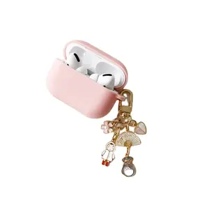 xinxing Cartoon Japan Anime Spirited Silicone Apple Airpods 1 2 Cover Bag Pendent Airpod Keychain