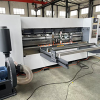 Machine de découpe et de rainurage à lame fine de type servo, alimentation automatique sans pression pour feuilles de carton ondulé