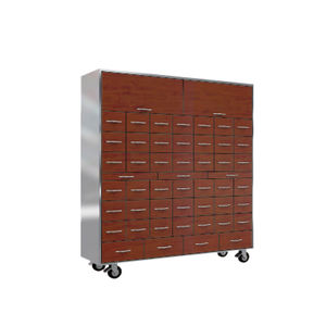 <span class=keywords><strong>Armoire</strong></span> de rangement en acier inoxydable d'approvisionnement d'usine antirouille hôpital/<span class=keywords><strong>pharmacie</strong></span>/47 tiroirs <span class=keywords><strong>armoire</strong></span> de rangement de médicaments <span class=keywords><strong>rouge</strong></span> chinois - Product Image 3