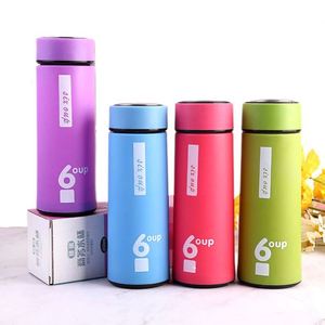 Gobelet à eau en verre écologique personnalisé avec logo d'usine, unisexe, 400 ml, style sportif, couvercle à vis, boisson directe, anti-corrosion - Product Image 1