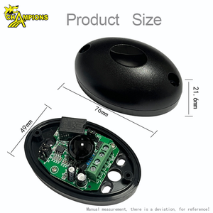 Sensor de Puerta de Garaje con Fotocélula Infrarroja ABS IP55 Personalizado al por Mayor para <span class=keywords><strong>Alarma</strong></span> <span class=keywords><strong>Anti</strong></span> <span class=keywords><strong>Intrusión</strong></span> para el Hogar - Product Image 3