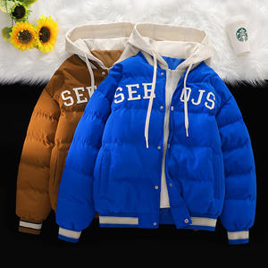 แจ็กเก็ตขนเป็ดผู้ชายสไตล์แฟชั่น2023แจ็กเก็ตฤดูหนาวขายส่ง - Product Image 3