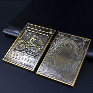 <span class=keywords><strong>Carte</strong></span> Métallique <span class=keywords><strong>Yu</strong></span>-<span class=keywords><strong>Gi</strong></span>-<span class=keywords><strong>Oh</strong></span> Personnalisée en Alliage de Zinc, Jeu de Cartes à Collectionner Dorées <span class=keywords><strong>Yu</strong></span>-<span class=keywords><strong>Gi</strong></span>-<span class=keywords><strong>Oh</strong></span>, <span class=keywords><strong>Carte</strong></span> Anime Métallique - Product Image 3