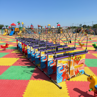 Stand de jeu de labyrinthe en métal personnalisable LeTeng LT-606 pour tous les âges, idéal pour les parcs d'aventure et les fêtes