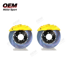 Kit de freinage avant OEM MOTOR SPORT Chevrolet Corvette C8 2020-2024, 6 pistons, étriers jaunes 380 mm, amélioration des performances C8 - Product Image 4