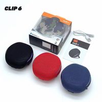 Haut-parleur portable CLIP 6 pour fêtes en extérieur avec crochet et lumière RGB, prix abordable, vente chaude