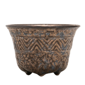 Taza de té creativa dorada de tres patas, taza de cerámica para degustación de Kung Fu, taza individual para uso doméstico, cerámica del condado de Dehua - Product Image 5