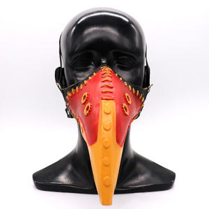 <span class=keywords><strong>Masque</strong></span> intégral en latex éco-responsable <span class=keywords><strong>My</strong></span> <span class=keywords><strong>Hero</strong></span> <span class=keywords><strong>Academia</strong></span> pour cosplay adulte, fête d'Halloween, style gothique steampunk, docteur de la peste - Product Image 5