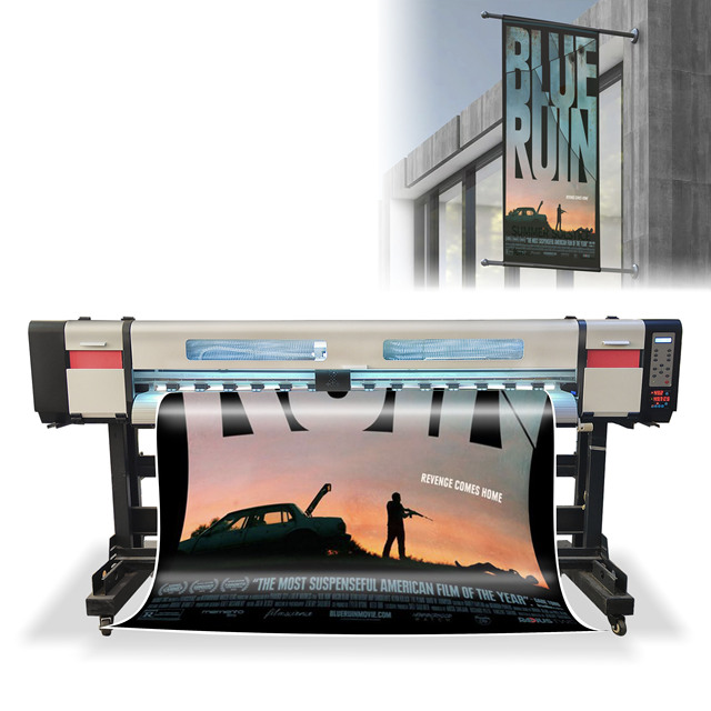 1.8 Meter Cheapest I3200 Single-head Large Format Inkjet Eco Solvent Printer Hot Sale Printer Eco Solvent
