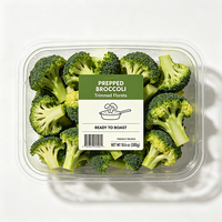 Étiquettes autocollantes imprimées étanches Haoxuan ODM pour produits frais (brocoli) – Idéales pour l'emballage et la marque des aliments frais