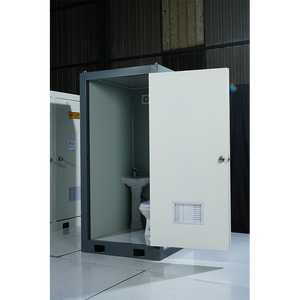 Baño portátil prefabricado, casa de baño público móvil, inodoro móvil exterior con tanque de agua, WC móvil prefabricado - Product Image 5