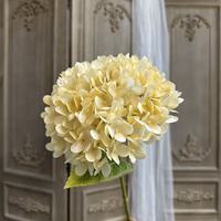 Dekorasi Bunga Hydrangea Buatan untuk Pernikahan, Bunga Palsu Gaya Eropa untuk Perabotan Lembut Ruang Tamu Rumah