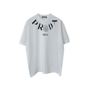 Nuova Collezione Pulia Versione Corretta T-Shirt da Uomo in Puro Cotone di Alta Qualità 270g, Girocollo, Manica Corta, Stampa Vintage con Lettere - Product Image 5
