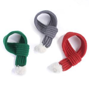 Hot Selling Warm Winter Knitting Wool Cheap <strong>Pet</strong> Dog Cat <strong>Scarf</strong> Dog Christmas <strong>Scarf</strong> - Product Image 5