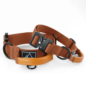 Custom Logo Luxe Tactische Quick Release Gesp Heavy Duty Nylon Hondenhalsband Verstelbaar Voor Training Buitenshuis Gebruik - Product Image 5