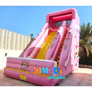 Tobogán Acuático Inflable Gigante con Temática de Castillo Europeo Antiguo, el Más Grande de la Ciudad, <span class=keywords><strong>en</strong></span> <span class=keywords><strong>Venta</strong></span> - Product Image 4