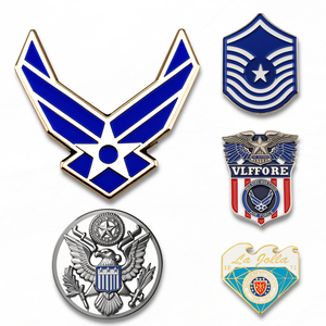 Campione rapido spilla in oro personalizzato con spilla in metallo spilla spilla in metallo spilla senza spilla in metallo spilla distintivi in metallo - Product Image 2