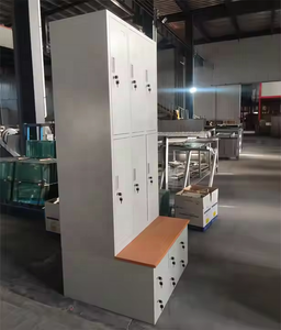 <span class=keywords><strong>Casier</strong></span> en métal vestiaire salle de gym 6 portes armoire en métal casiers avec <span class=keywords><strong>banc</strong></span> et porte-<span class=keywords><strong>chaussures</strong></span> Z forme porte en acier <span class=keywords><strong>casier</strong></span> - Product Image 3