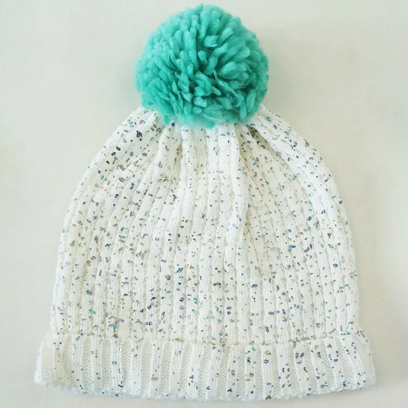 Soğuk hava için toptan özel Unisex Polyester bere örme şapka