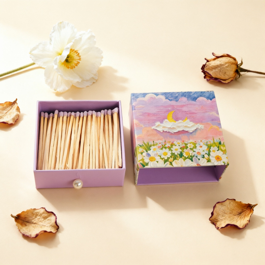 Purple Moon Daisy (75mm; approx. 100 sticks/box)