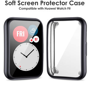 Funda chapada para <span class=keywords><strong>Huawei</strong></span> Watch <span class=keywords><strong>fit</strong></span> <span class=keywords><strong>2</strong></span>, accesorios para reloj inteligente, Protector de pantalla envolvente de TPU, <span class=keywords><strong>fit</strong></span>/fit2 - Product Image 4