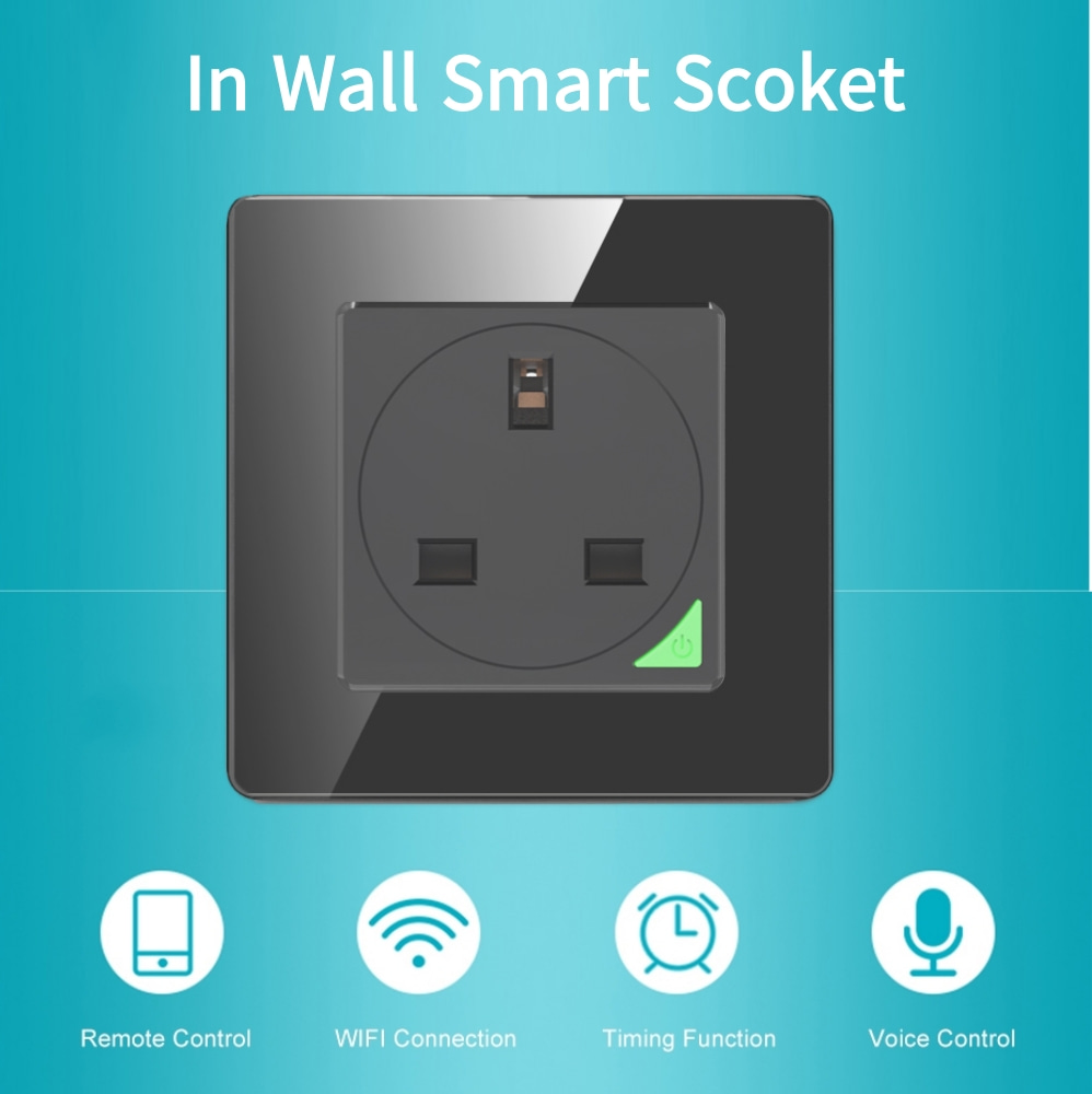 LEDEAST SWP86-01YG Smart Socket - Control with Voice & App
