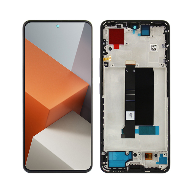MS Elite Tto Series Wholesales for Xiaomi Redmi Note 13 Pro 5G Material LCD Screen Digitizer Full Assembly with Frame (Black)