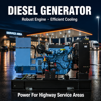 Générateur diesel électrique de secours conteneurisé Deutz sans balais IP55 1500 tr/min triphasé 400 V 50 Hz pour l'Afrique du Sud