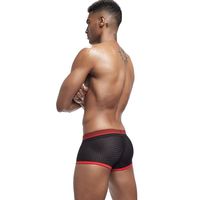Haut de gamme qualité sport maille tissu respirant séchage rapide fitness shorts bouches d'aération déodorant boxeurs slips sous-vêtements pour homme