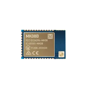 NRF52 Series Modul Bluetooth MK08 PCB Antena Chip Chip Nordik untuk Smart City