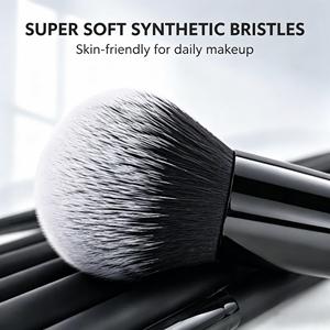 Set di 15 <span class=keywords><strong>Pennelli</strong></span> da <span class=keywords><strong>Trucco</strong></span> di Alta Qualità con Logo Personalizzato, Strumenti <span class=keywords><strong>per</strong></span> <span class=keywords><strong>Trucco</strong></span> Occhi e Viso, Manico in Legno, <span class=keywords><strong>Pennelli</strong></span> <span class=keywords><strong>Professionali</strong></span> - Product Image 4