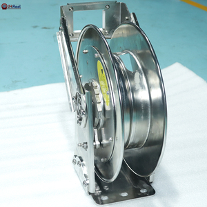 Garden Automatic High Metal Industrial <b>Washing</b> Steel <b>Hose</b> <b>Reel</b> <b>Pressure</b> Washer Heavy Duty CNS Standard Adjustable - Product Image 5