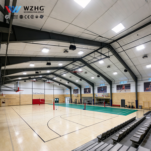 Centre sportif intérieur en acier préfabriqué résistant aux charges de neige, durable pour une utilisation commerciale - Product Image 1