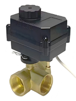 Katup Bola Motor Listrik Baja Tahan Karat Torsi Besar DN32 12V 24VDC 220V NPT BSP 8NM 2 Kabel 3 Kabel 5 Kabel Kualitas Pabrik