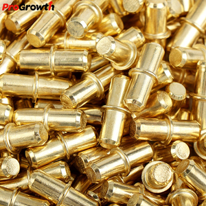 Plat penopang papan partisi Pin furnitur, perangkat keras kaca memperbaiki braket konektor fitting rak aksesoris braket - Product Image 5