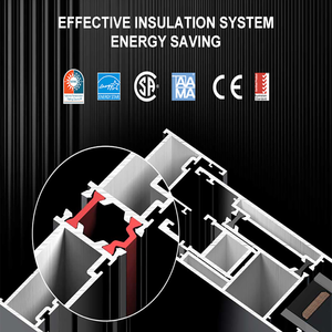 Wanjia năng lượng hiệu quả nhôm lớn trượt Windows Lowe đôi kính thiết kế căn hộ nhôm trượt Windows - Product Image 6